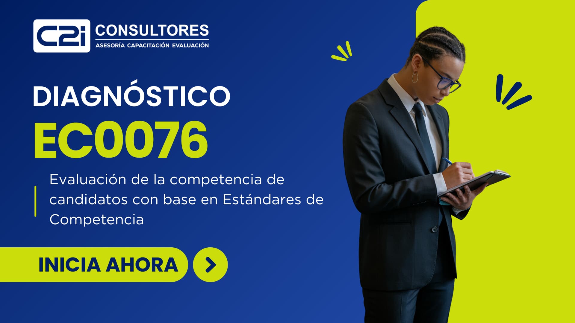 Diagnóstico EC0076 «Evaluación de la competencia de candidatos con base en Estándares de Competencia»