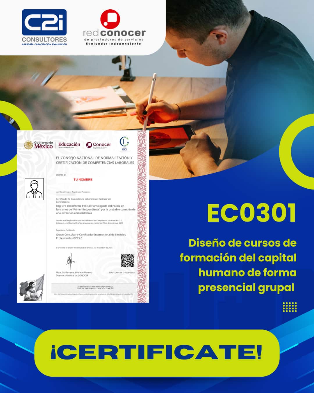 Estándar EC0301 1 Certificación estándar EC0076