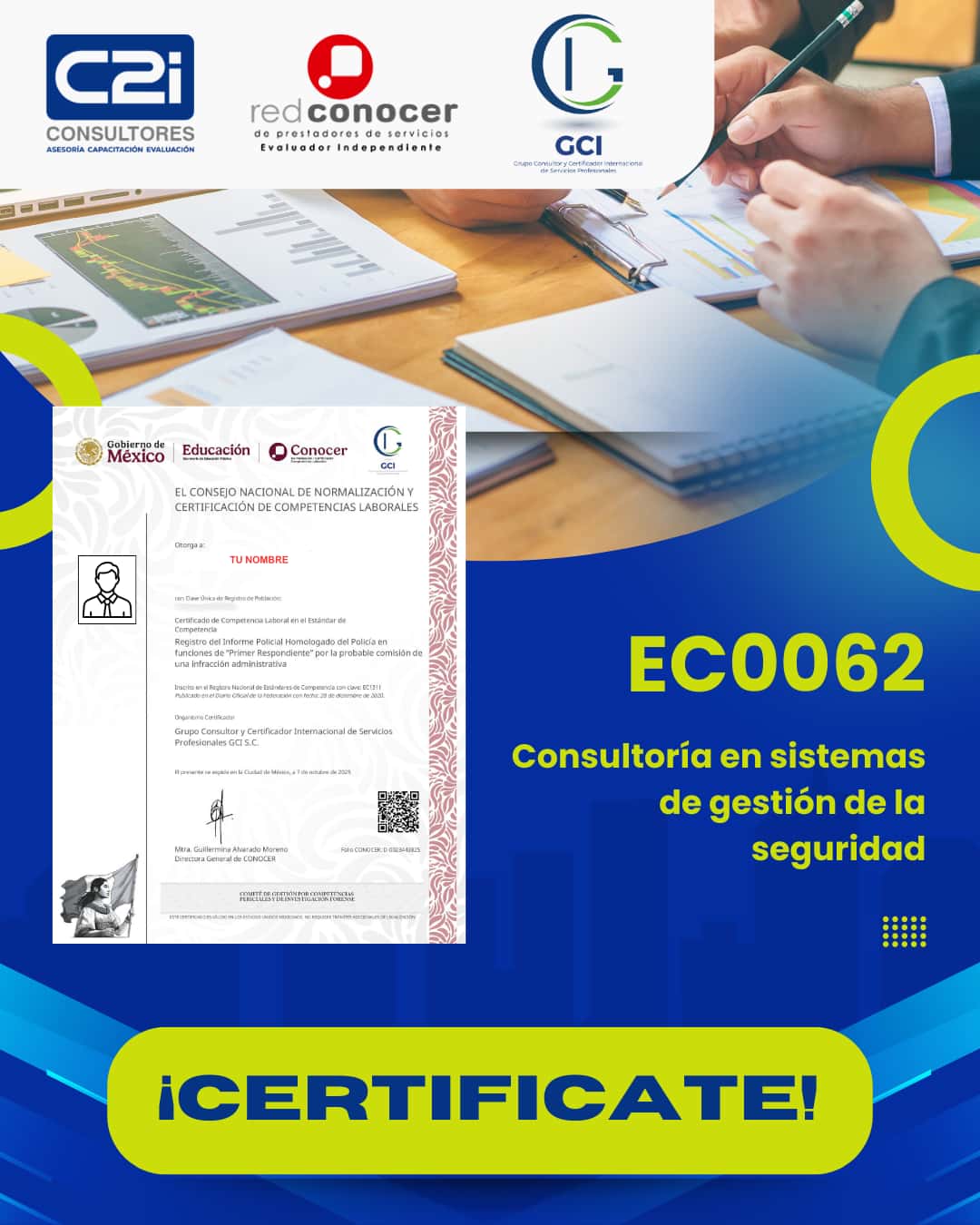 Certificación estándar EC0076