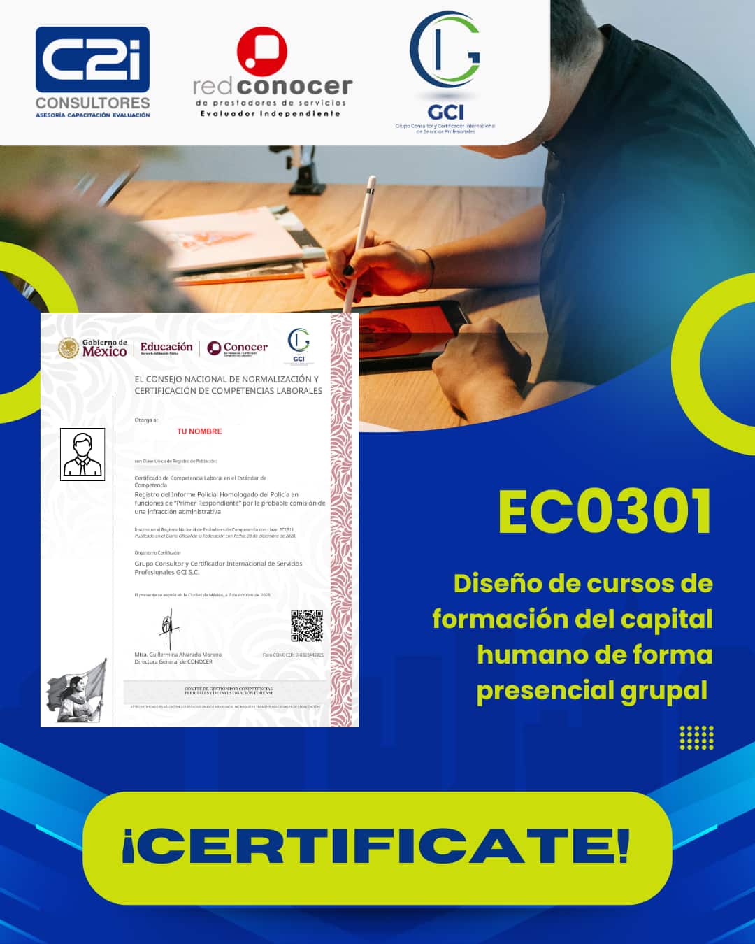 Estándar EC0301 1 Certificación estándar EC0076